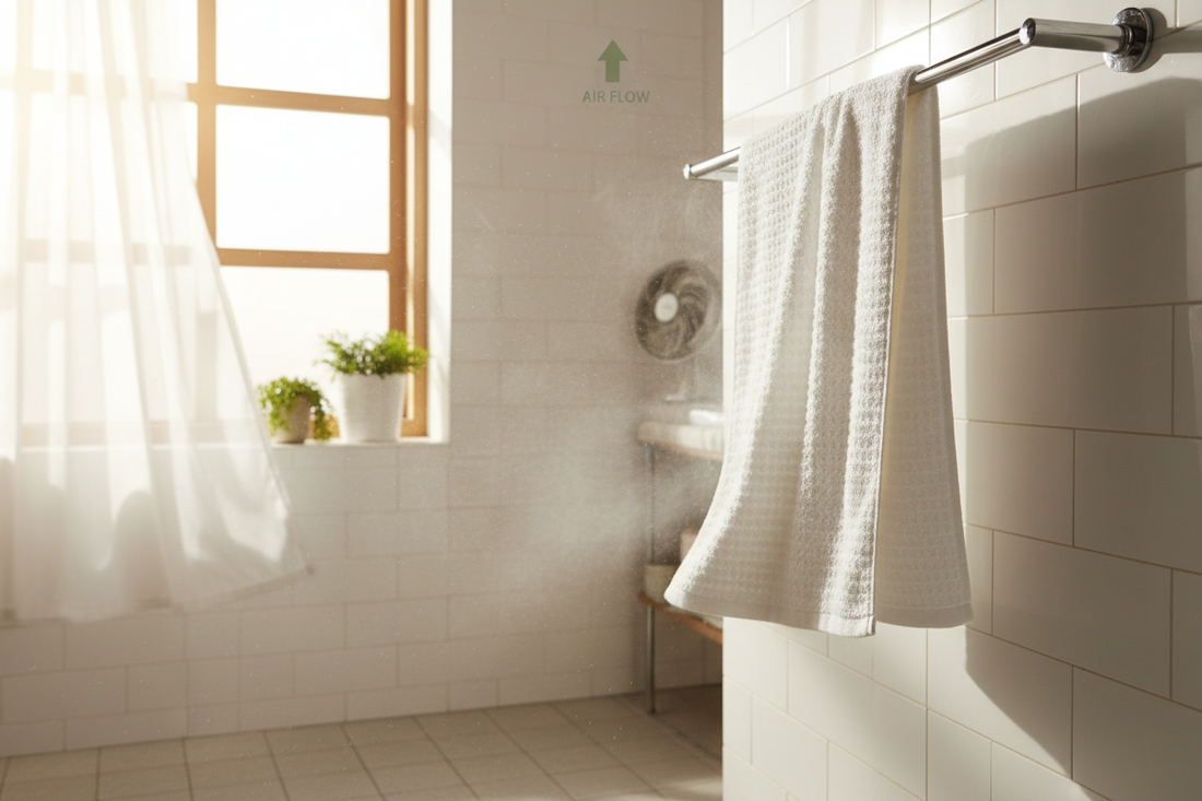 The Hidden Link Between Towel Absorbency and Bathroom Hygiene