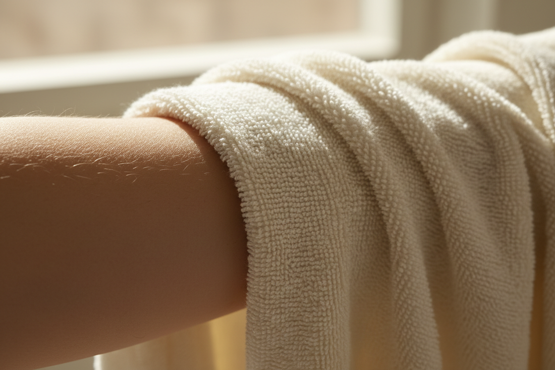 How Towel Construction Impacts Skin Comfort After Showering