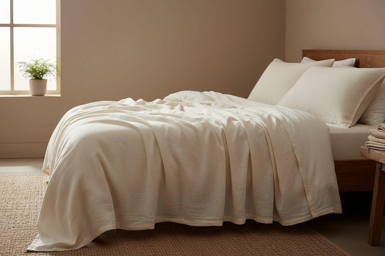 Why Natural Cotton Bed Sheets Outperform Synthetic Bedding Over Time